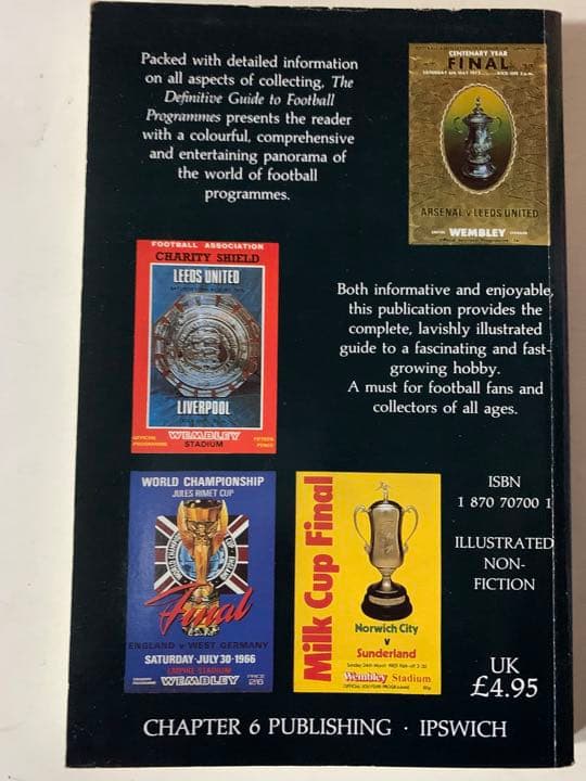 本 GUIDE TO FOOTBALL PROGRAMMES
