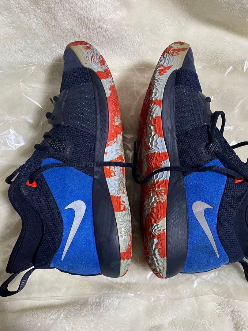 激レア！PG2 EP NIKEバスケットボールシューズ ネイビー ブルー