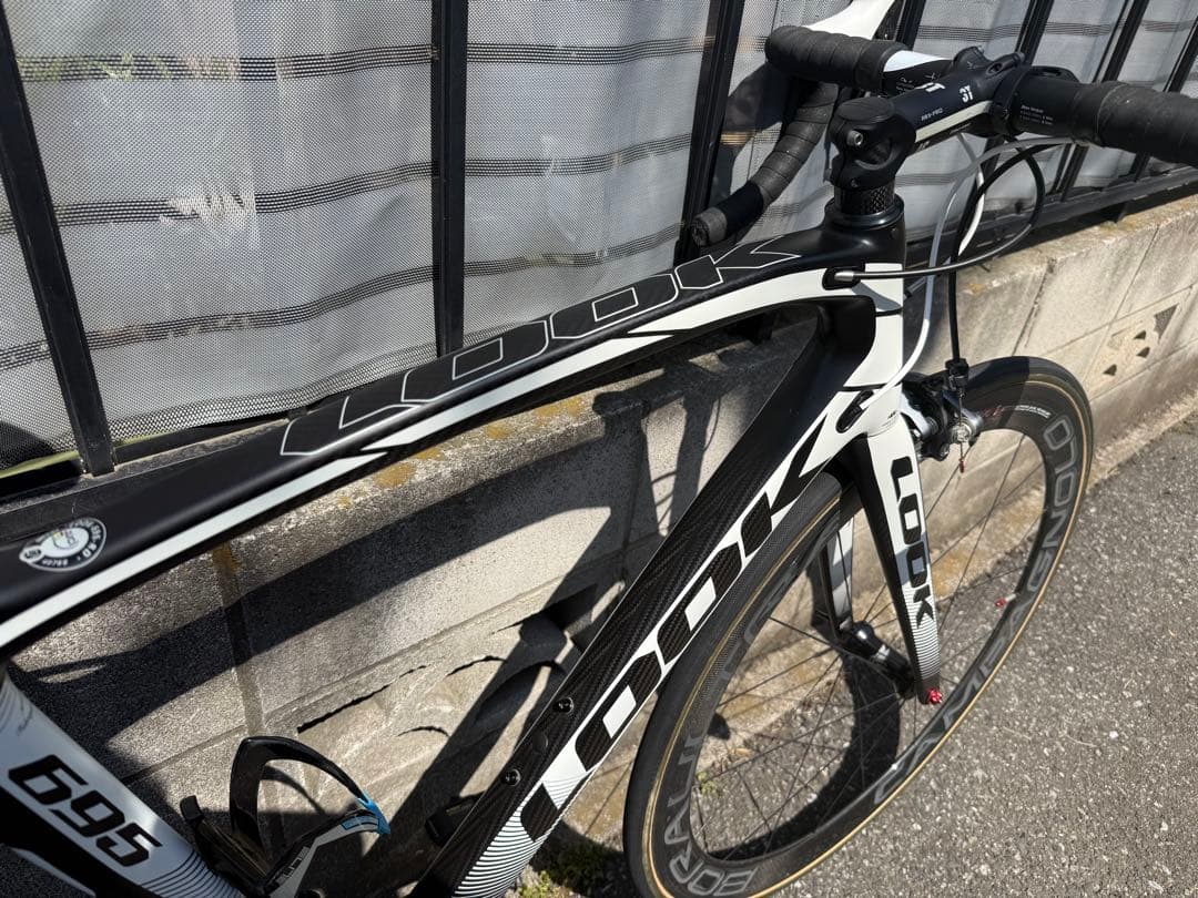 【極美品】名作 LOOK 695 ZED2クランク・専用ステム / 付属品多数