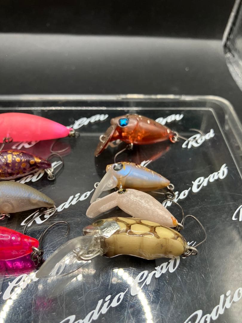 MY エリアトラウトルアー　12個セット　ロデオクラフトケース付き