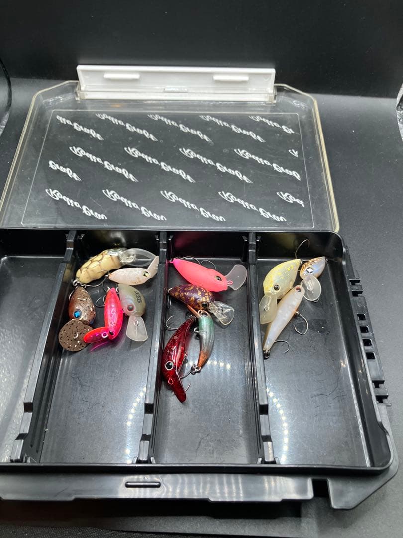 MY エリアトラウトルアー　12個セット　ロデオクラフトケース付き