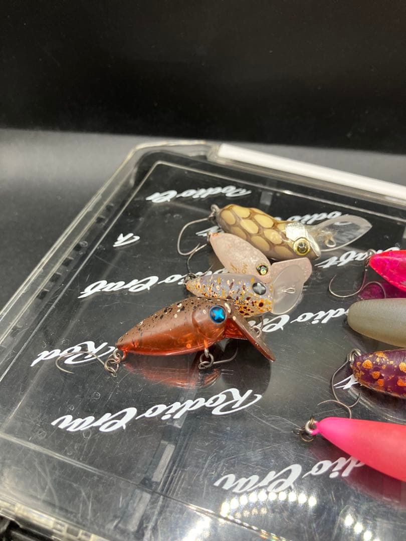 MY エリアトラウトルアー　12個セット　ロデオクラフトケース付き