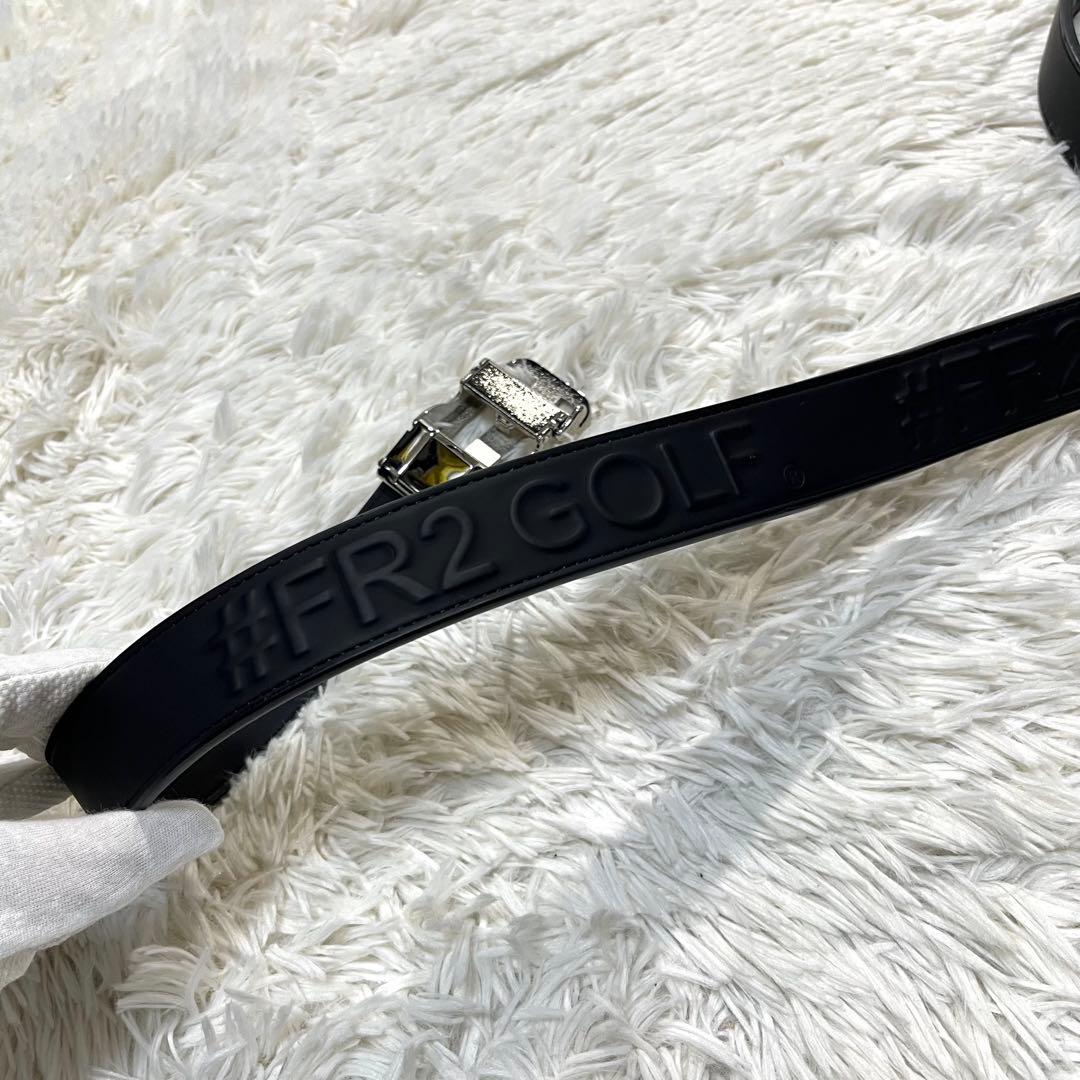美品 #FR2 GOLF FR2 ゴルフ エンボスロゴ ベルト