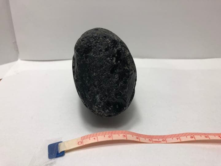 天然石★激レア！！黒曜石置物(十勝石)『オブシディアン』