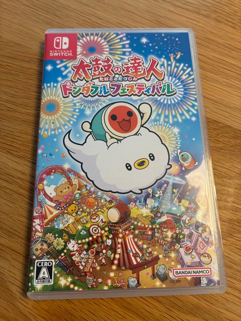 Nintendo Switch 太鼓の達人ドンダフルフェスティバル太鼓バチセット