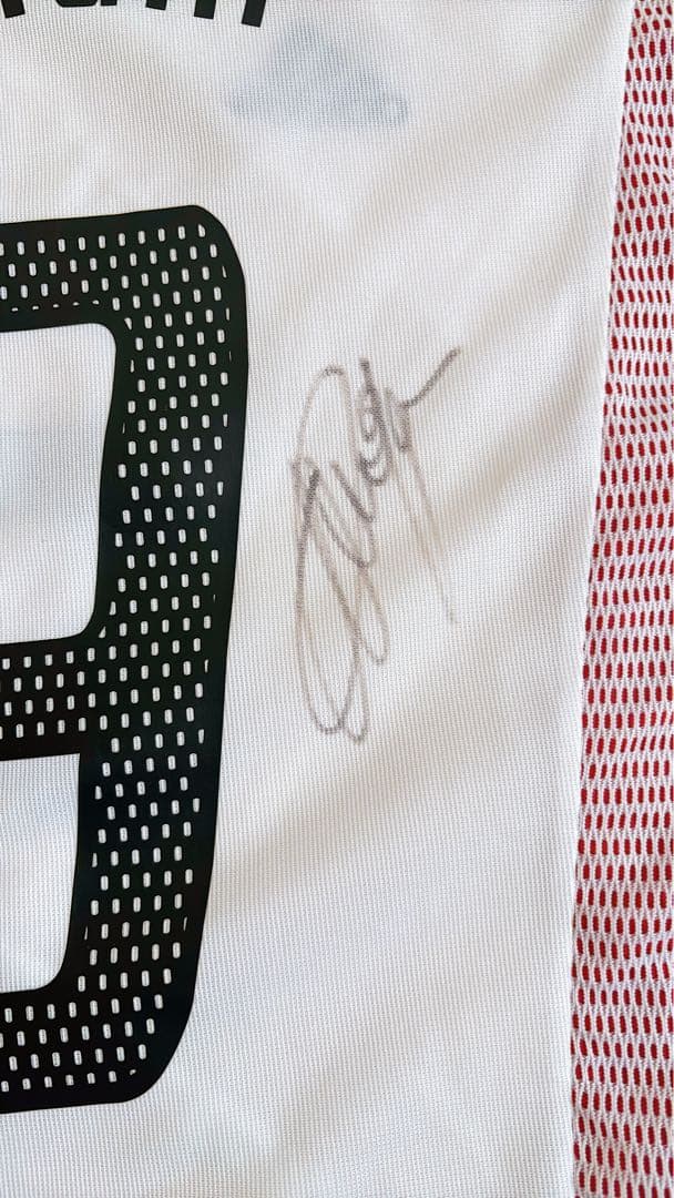 ACミラン INZAGHI 9番 サイン入りシャツ