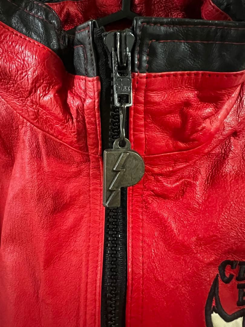 CHICAGO BULLS シカゴブルズ　レザージャケット 革ジャン