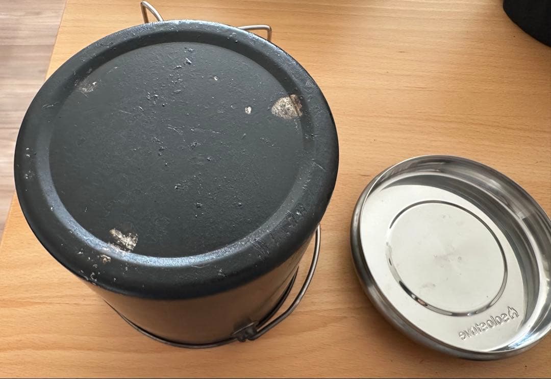 ソロストーブタイタンとソロポット1800スタッキング他複数セット