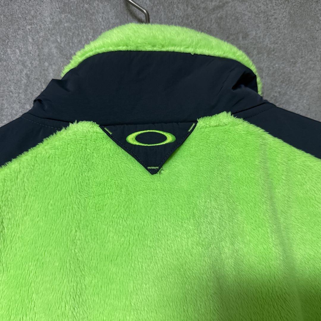 OAKLEY オークリー スカル コレクション フリースジャケット グリーン系