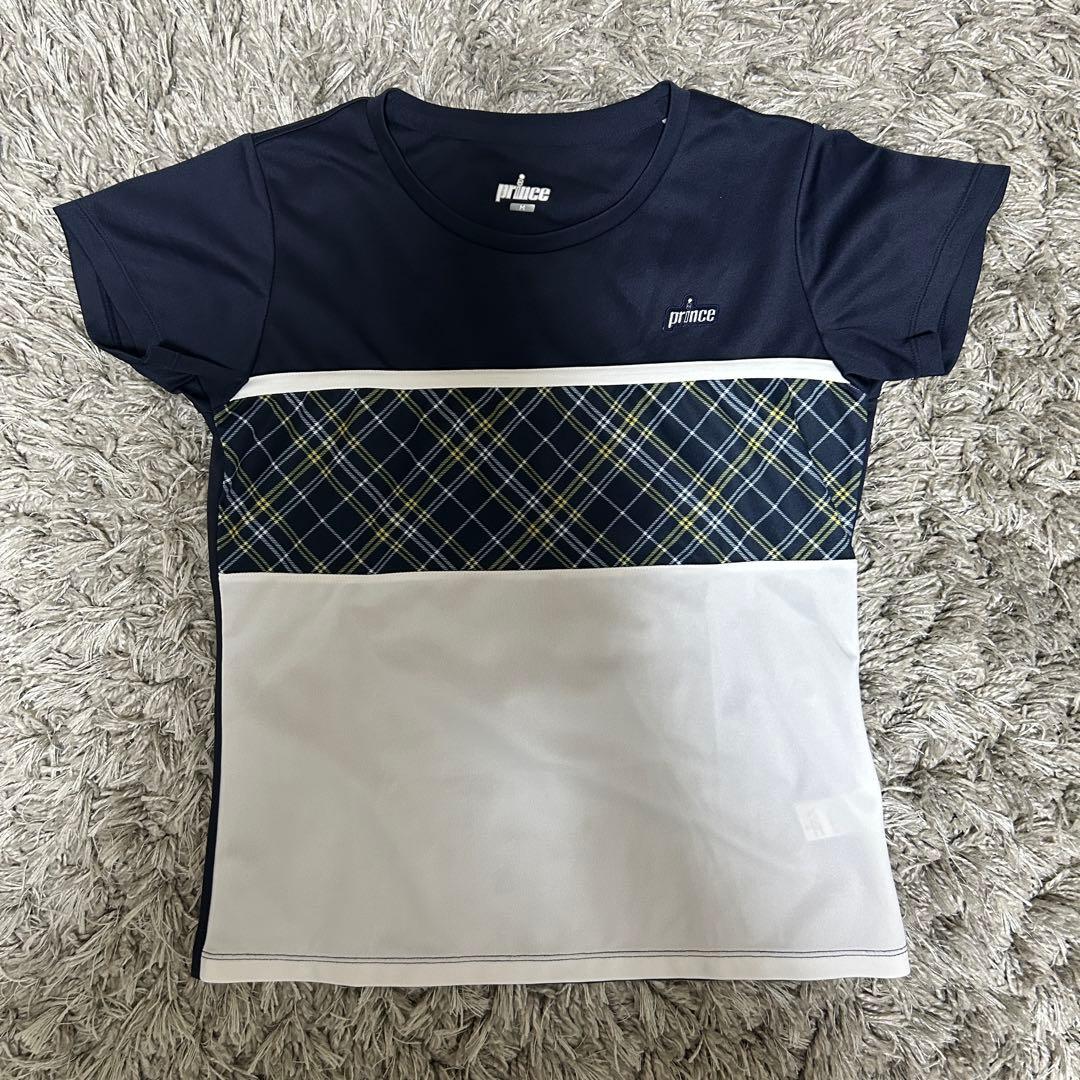 【美品】prince テニスウエア セットアップ スカート風パンツ