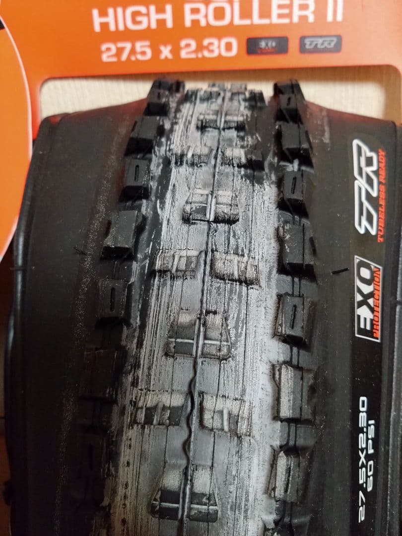 Maxxis HighRollerⅡ TLR 27.5×2.3タイヤ2本 訳あり