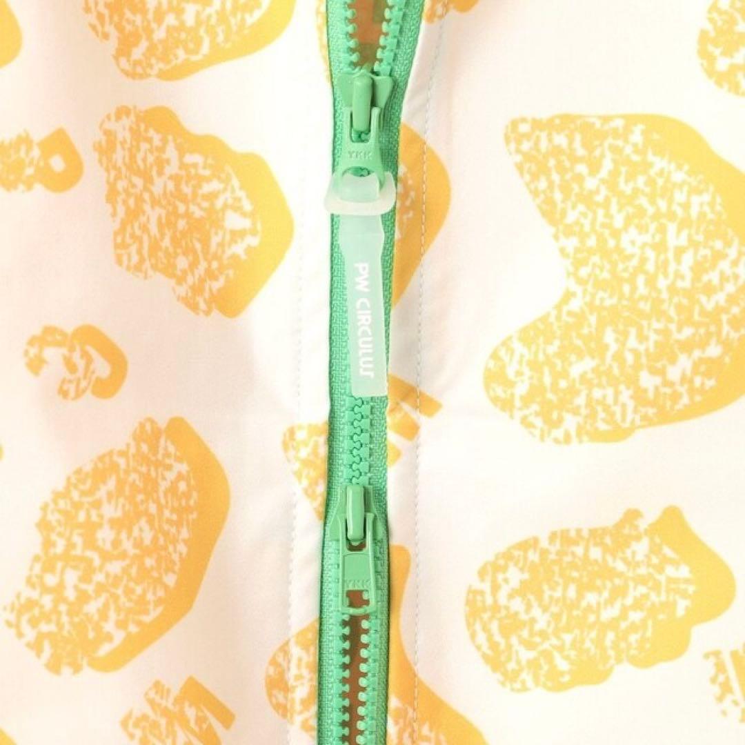 新品 PWCIRCULUS M 撥水加工 ストレッチ アニマルドットブルゾン