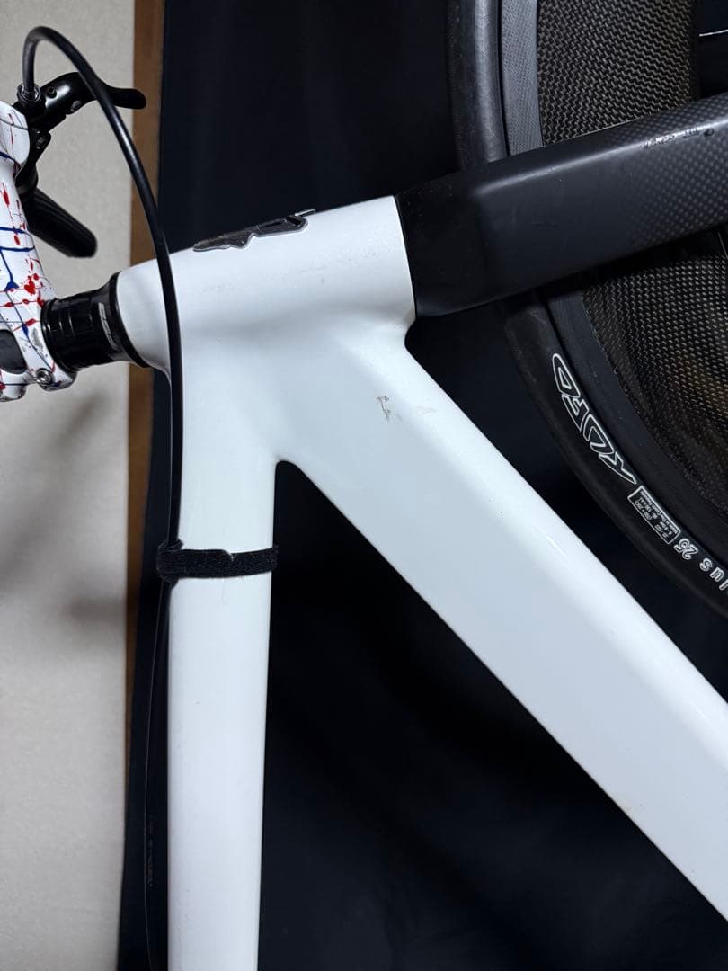 Leader735 ピストバイク カーボンホイール 88mm