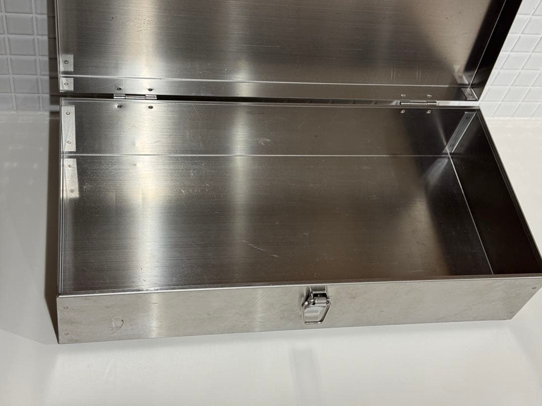 【希少】ユニフレーム UNIFLAME ステンレスボックス アウトドア キャンプ