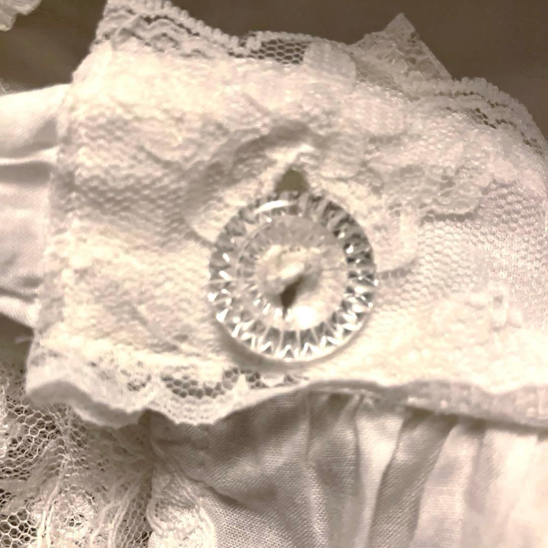 素敵なレースエプロン③⭐️La.Lunn／レース／花モチーフ