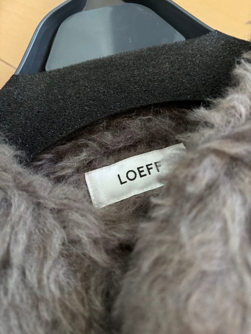 未使用新品＜LOEFF＞シャギー ベスト
