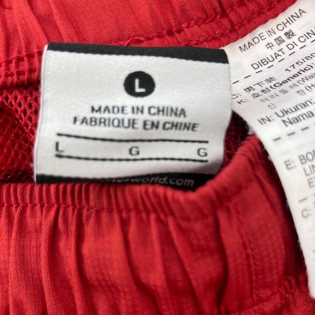 NIKE ナイキ ナイロン ウィンドブレーカー セットアップ 赤