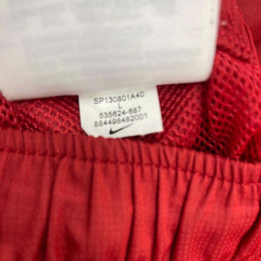 NIKE ナイキ ナイロン ウィンドブレーカー セットアップ 赤