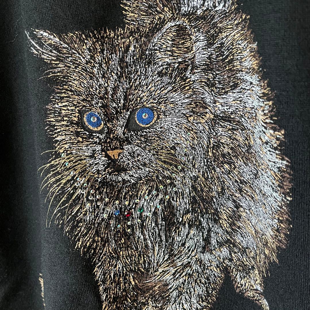 伊太利屋 ＊猫 ポンチョ ウール