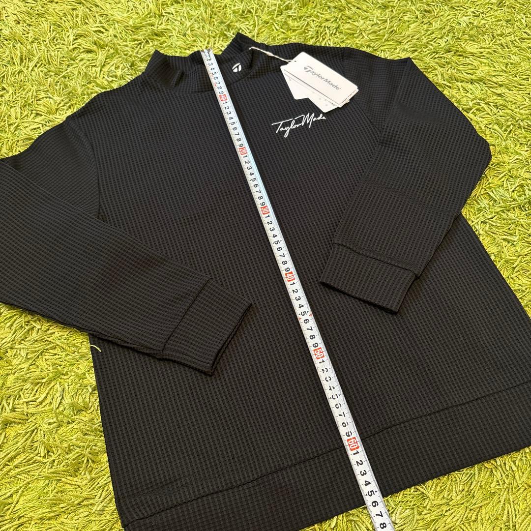 【TaylorMade】L 新品✨春ゴルフ　ロゴモックネックトップス ハイネック