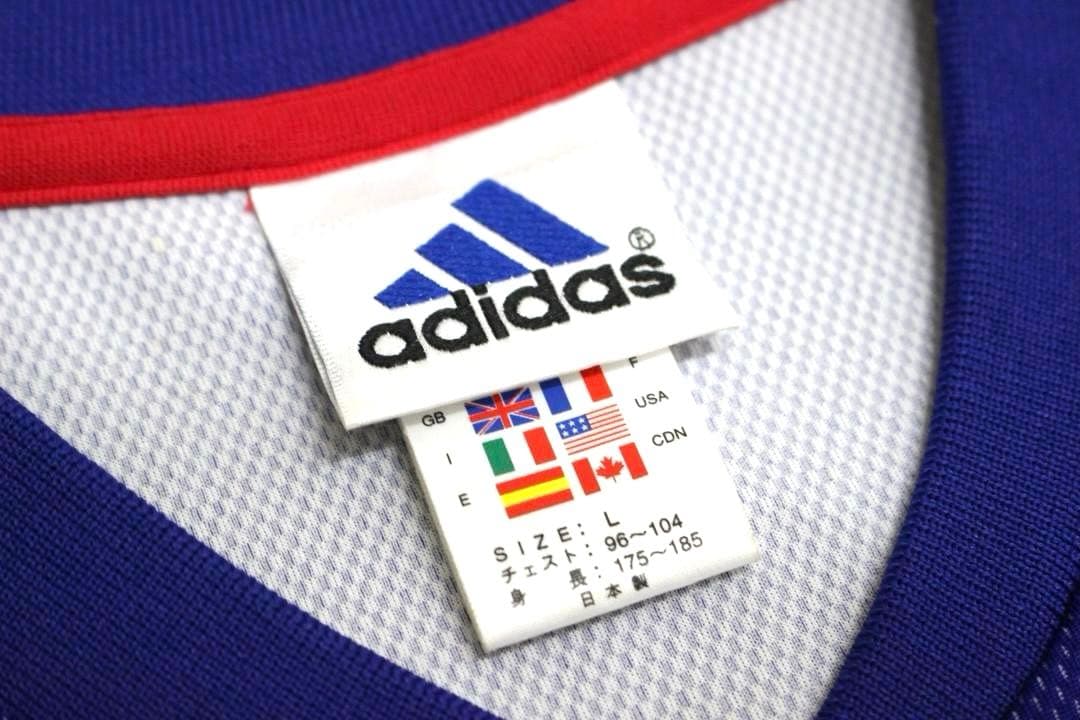 正規品　メンズL　アディダス　2002　日本代表　日韓W杯　中田　ユニフォーム