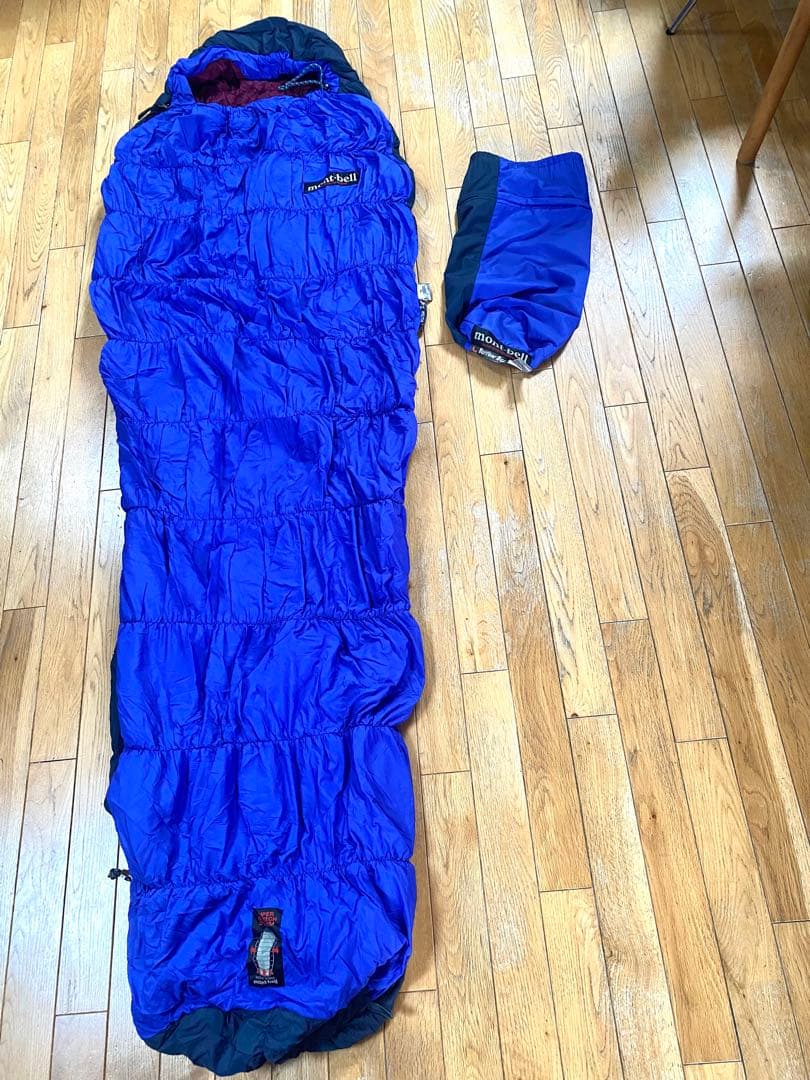 し*き様 人気 モンベル 美品　スーパーストレッチバロウバッグ#3 シュラフエク