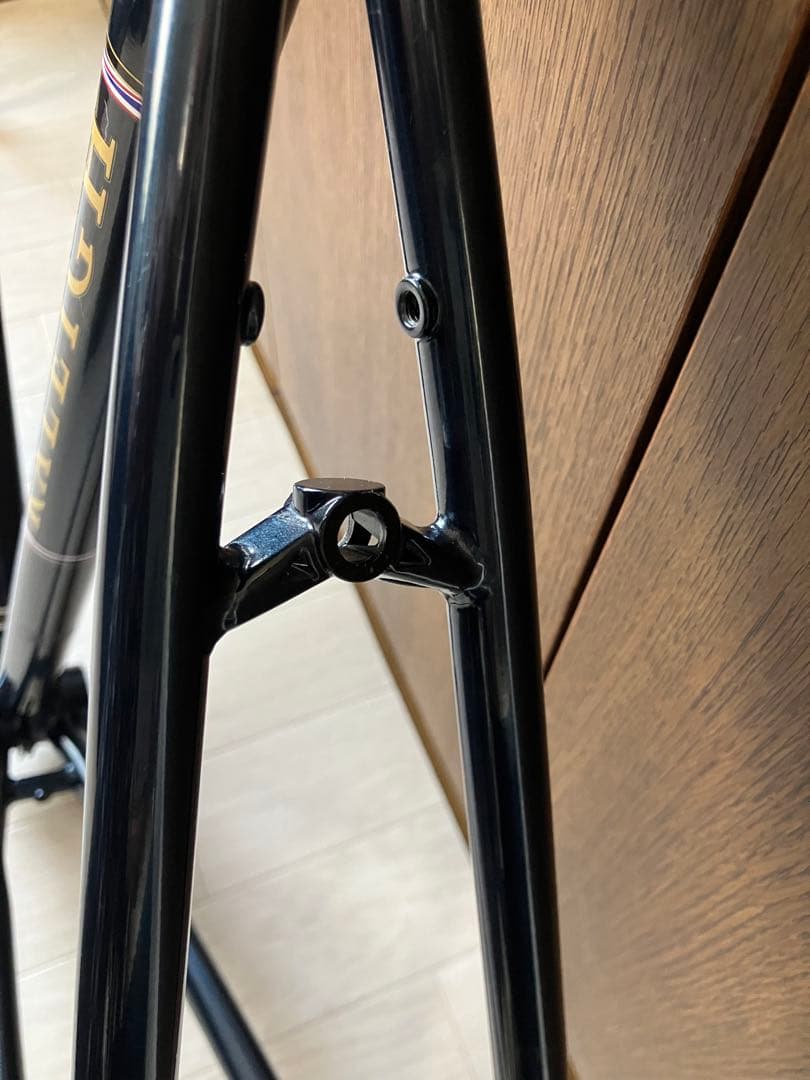 RALEIGH ロードバイクフレーム　クロモリ　アガトブルー