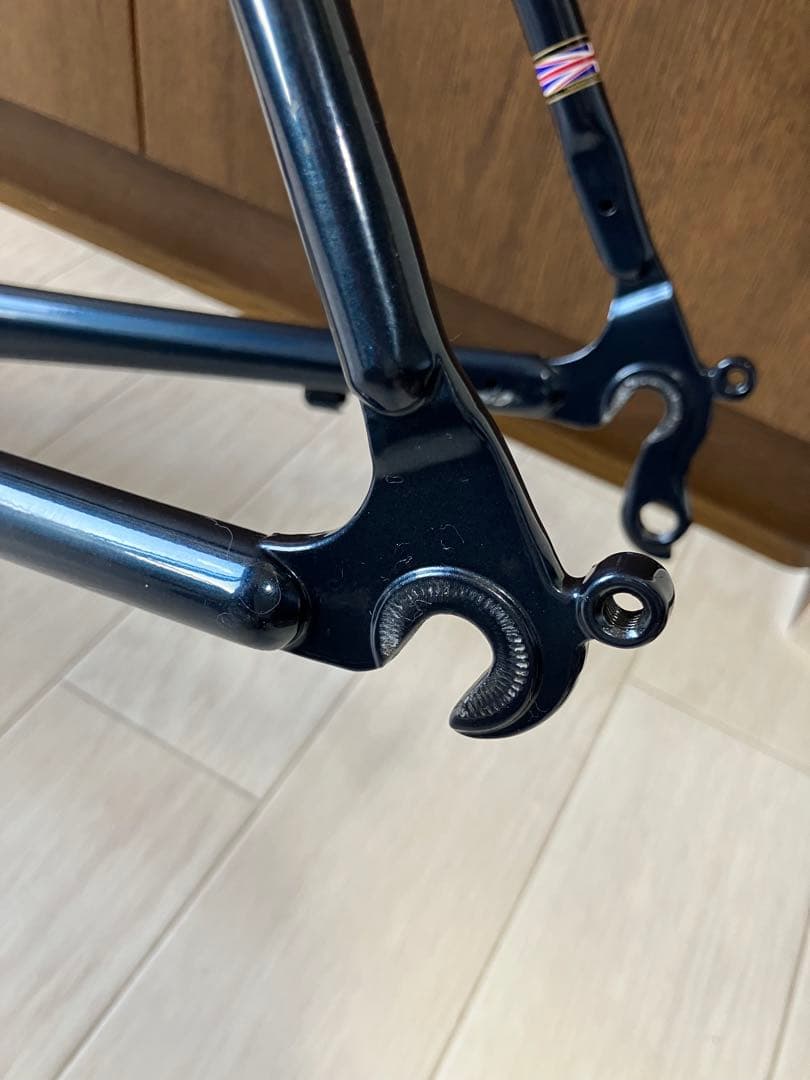 RALEIGH ロードバイクフレーム　クロモリ　アガトブルー