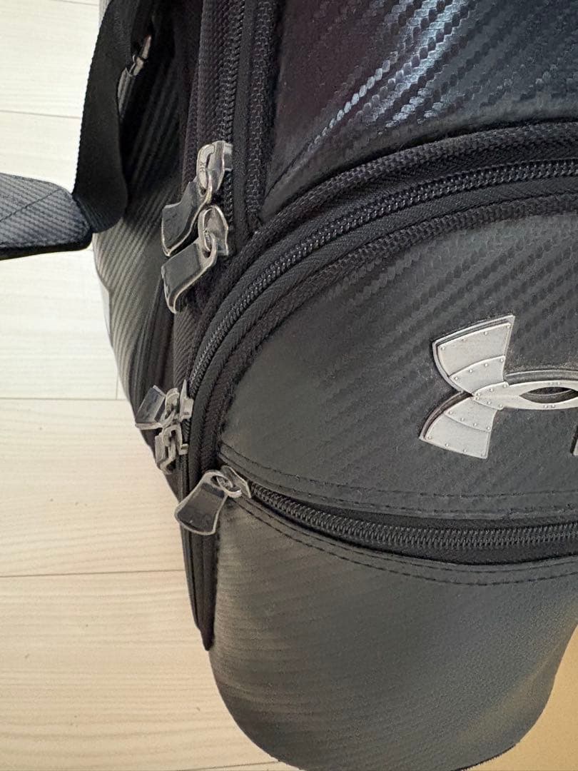 アンダーアーマー スタンド式キャディバッグ 黒