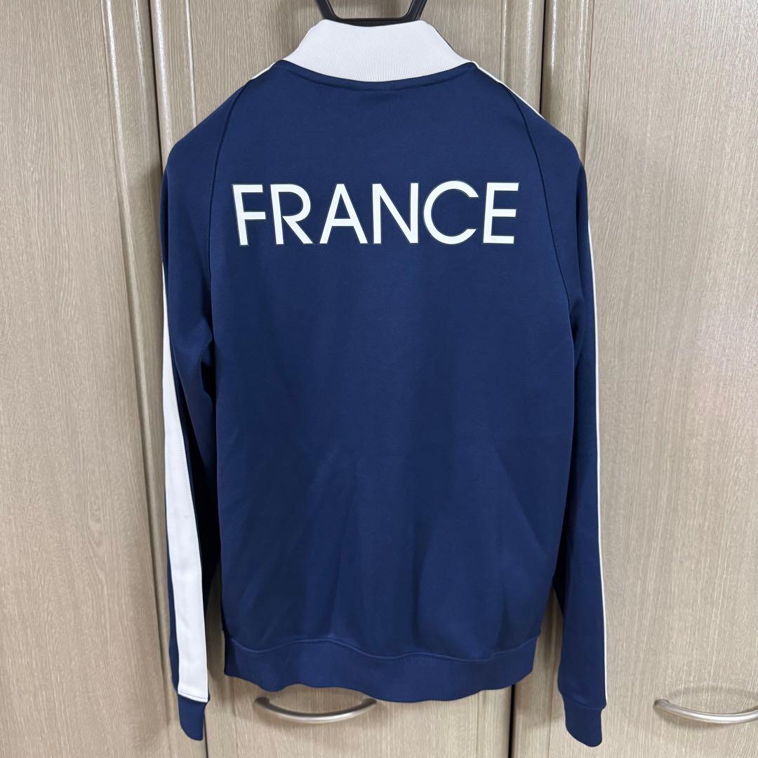 NIKE/ナイキ フランス代表アンセムジャケット Mサイズ/ネイビー/刺繍