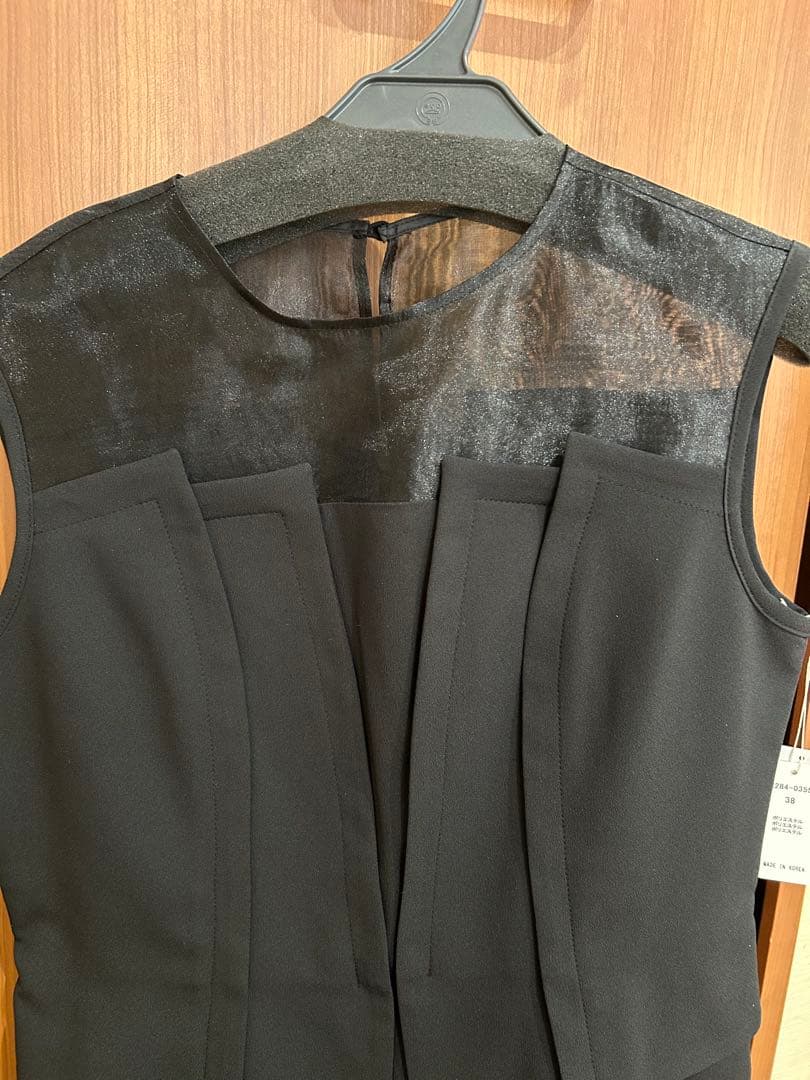 定価1/4以下‼︎　Rire Fete リルフェテ シアー ワンピース　ドレス