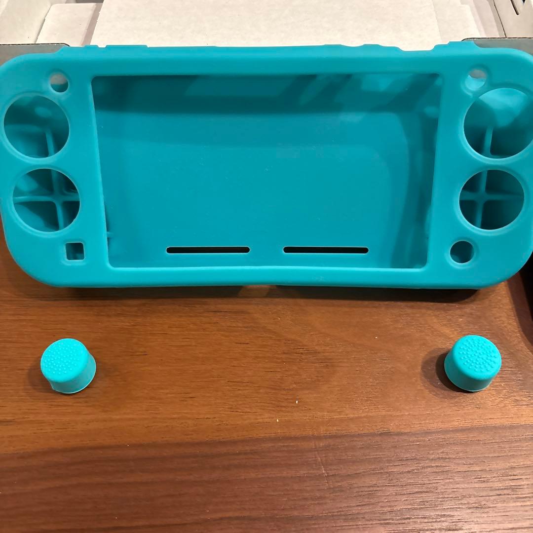 お*ん様 SwitchLite 本体　箱付き　ACアダプター付き　ターコイズ　ラ