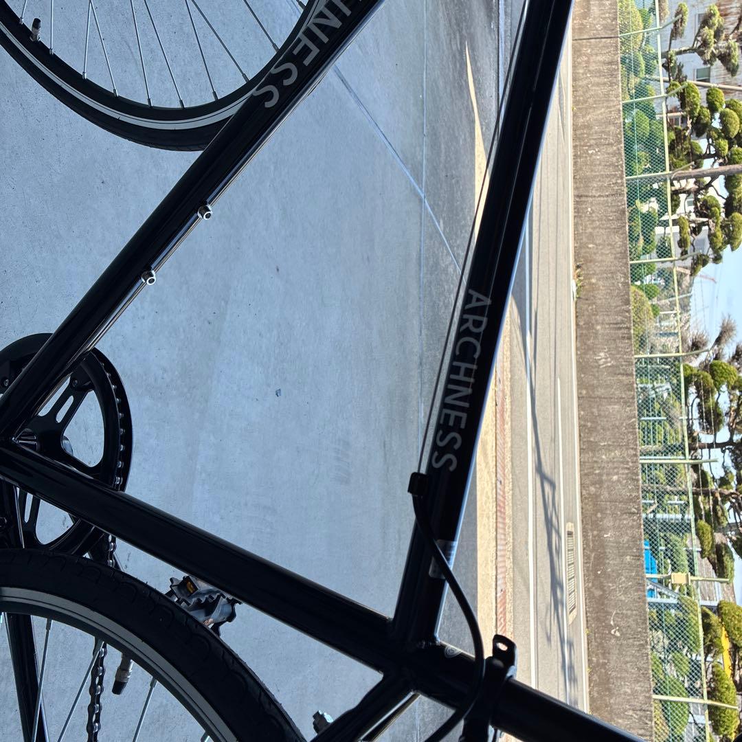 【試乗のみ。未使用品】クロスバイク ブラック　値下げしました！