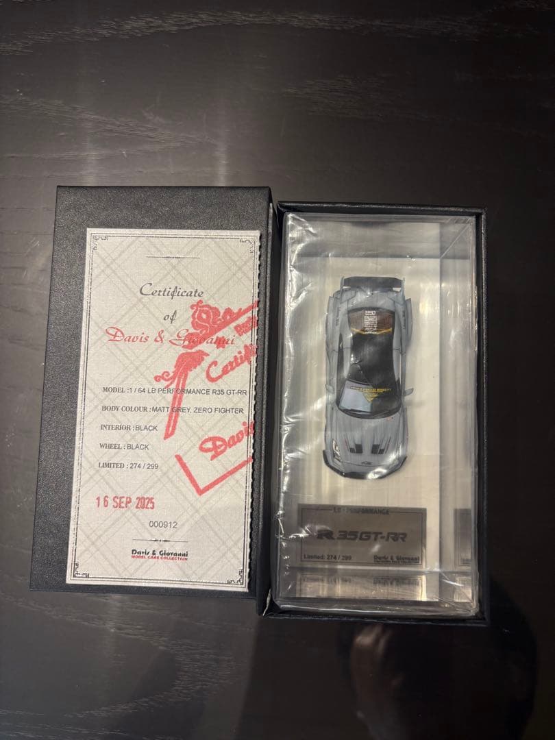 Davis&Giovanni ゼロファイター　GT-R ミニカー 1/64