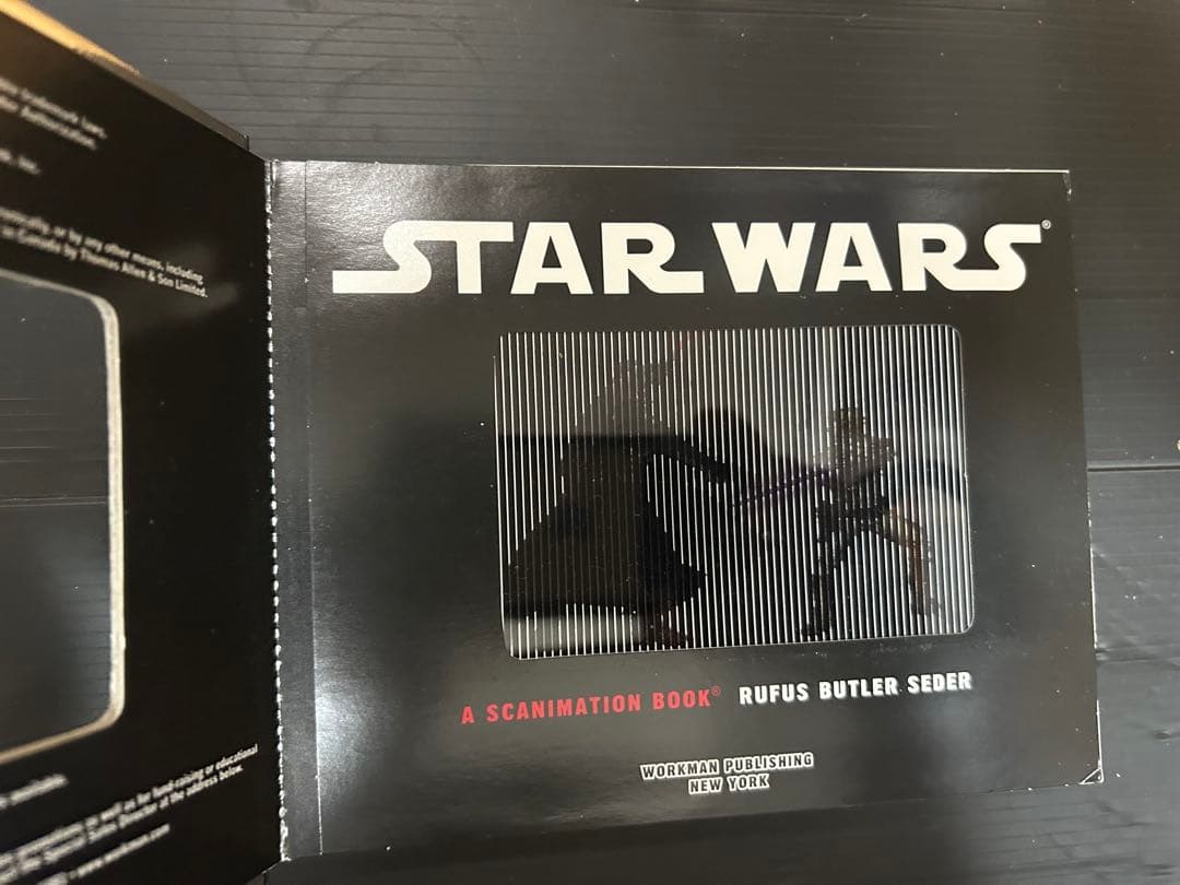洋書 STAR WARS: A SCANIMATION BOOK