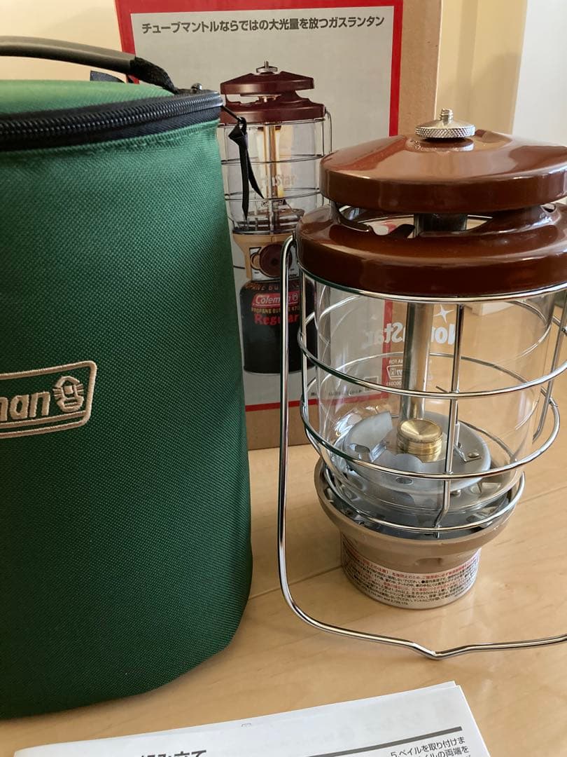 Coleman 2500 NORTHSTAR LPランタン 限定バターナッツ色