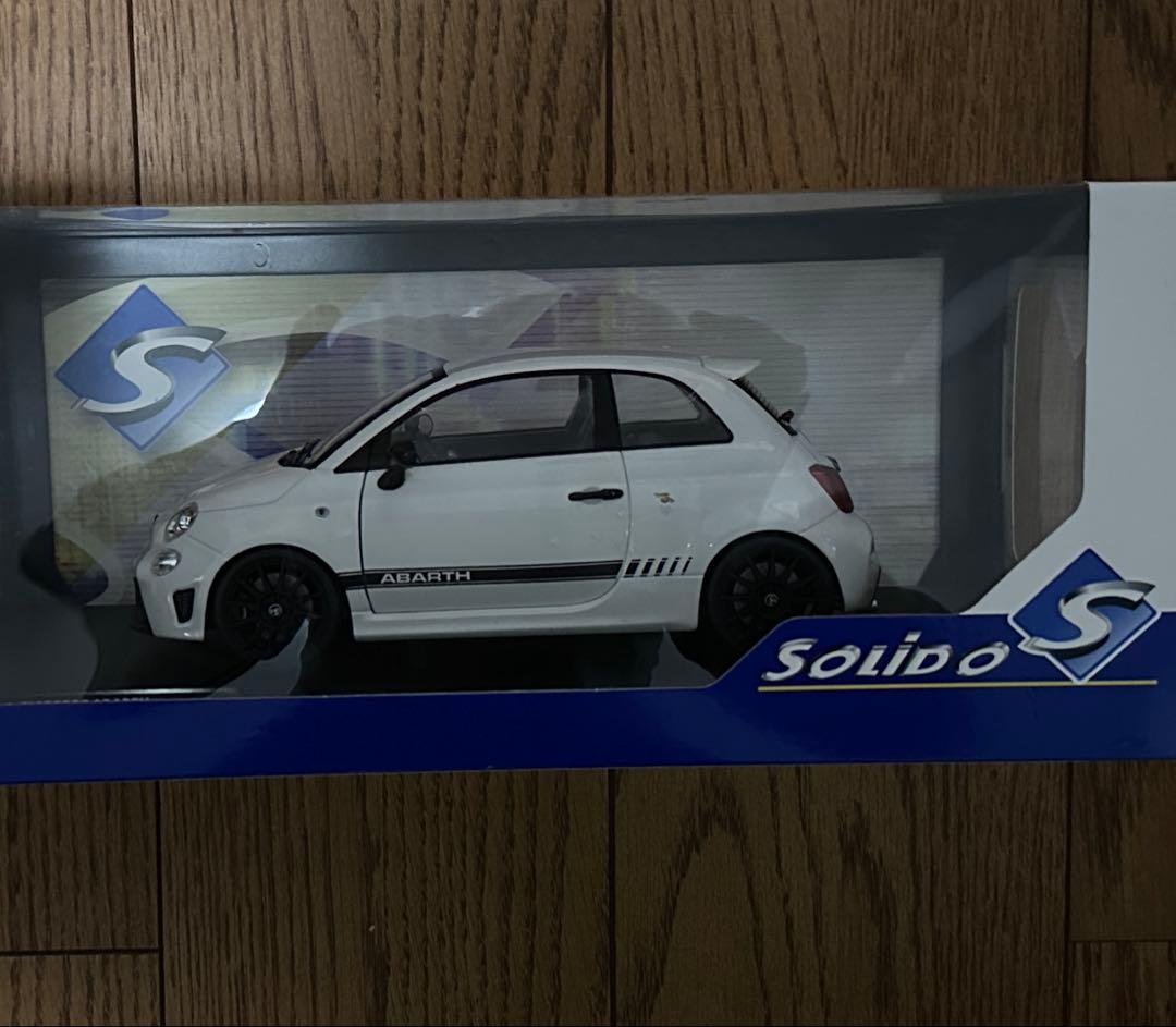 ま*昌様 SOLIDOABARTH FIAT 500 ミニカー 1/18ミニカフ