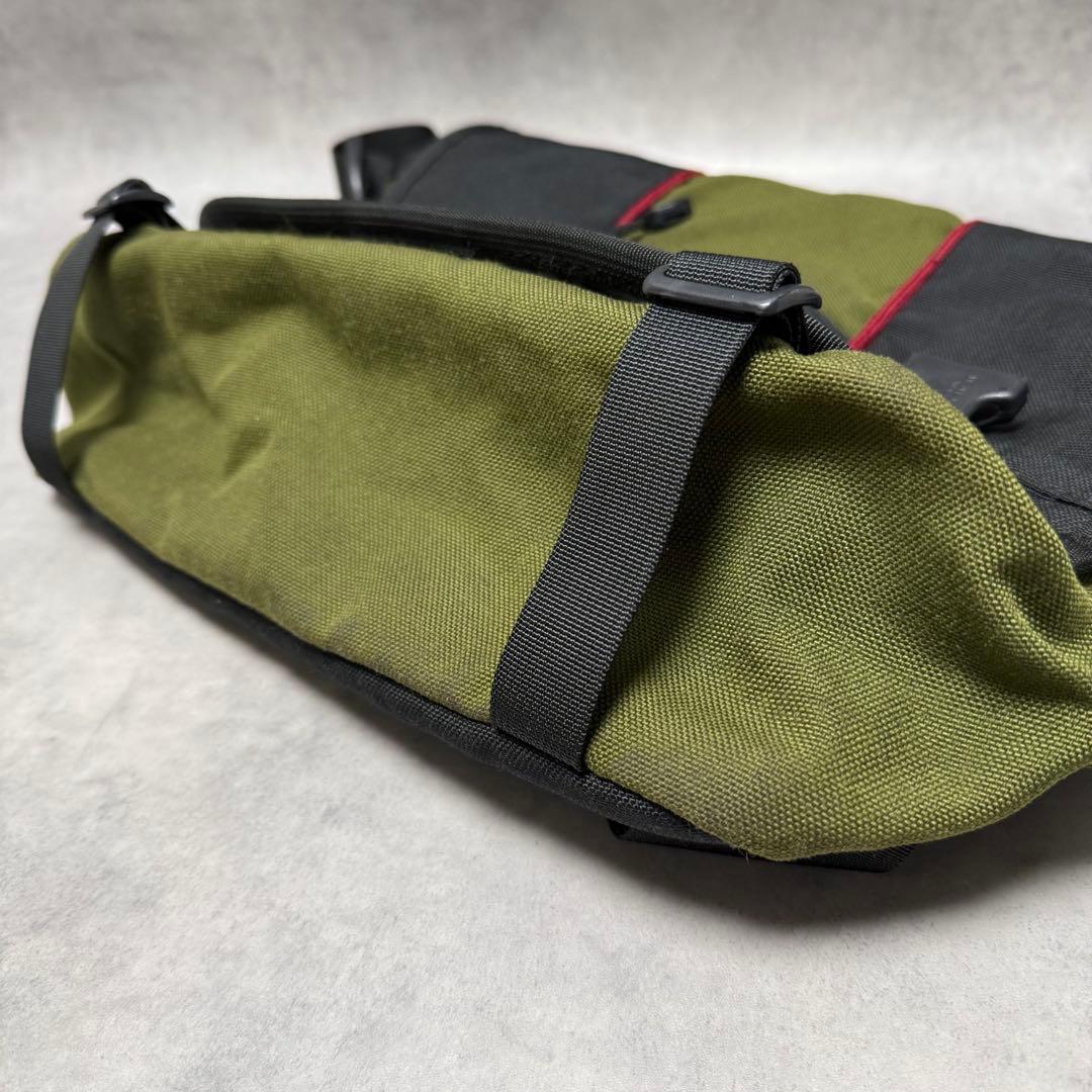 Overland オーバーランド メッセンジャーバッグ オリーブ×ブラック
