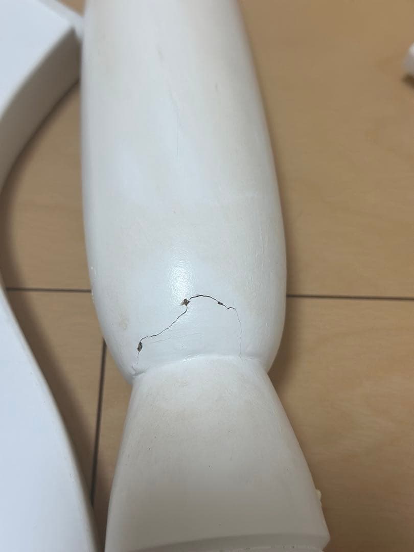 ホワイト マネキン 高さ調整可能