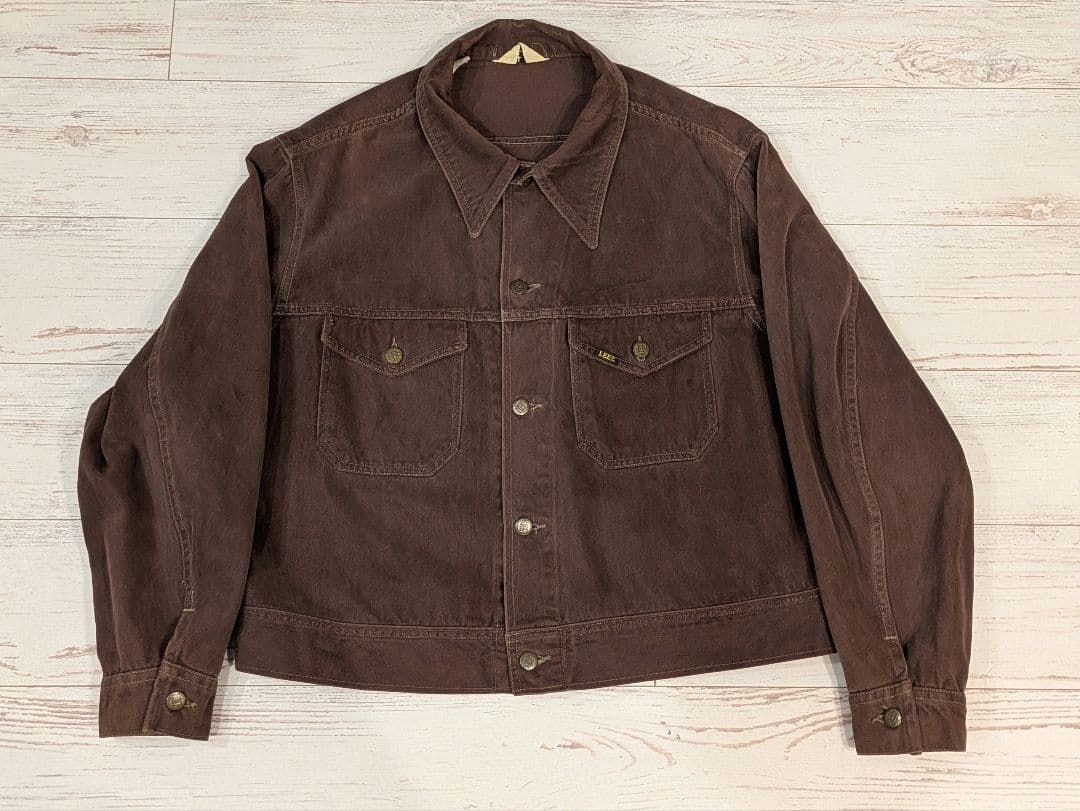 Lee リー　70s ヴィンテージ モールスキン トラッカージャケット