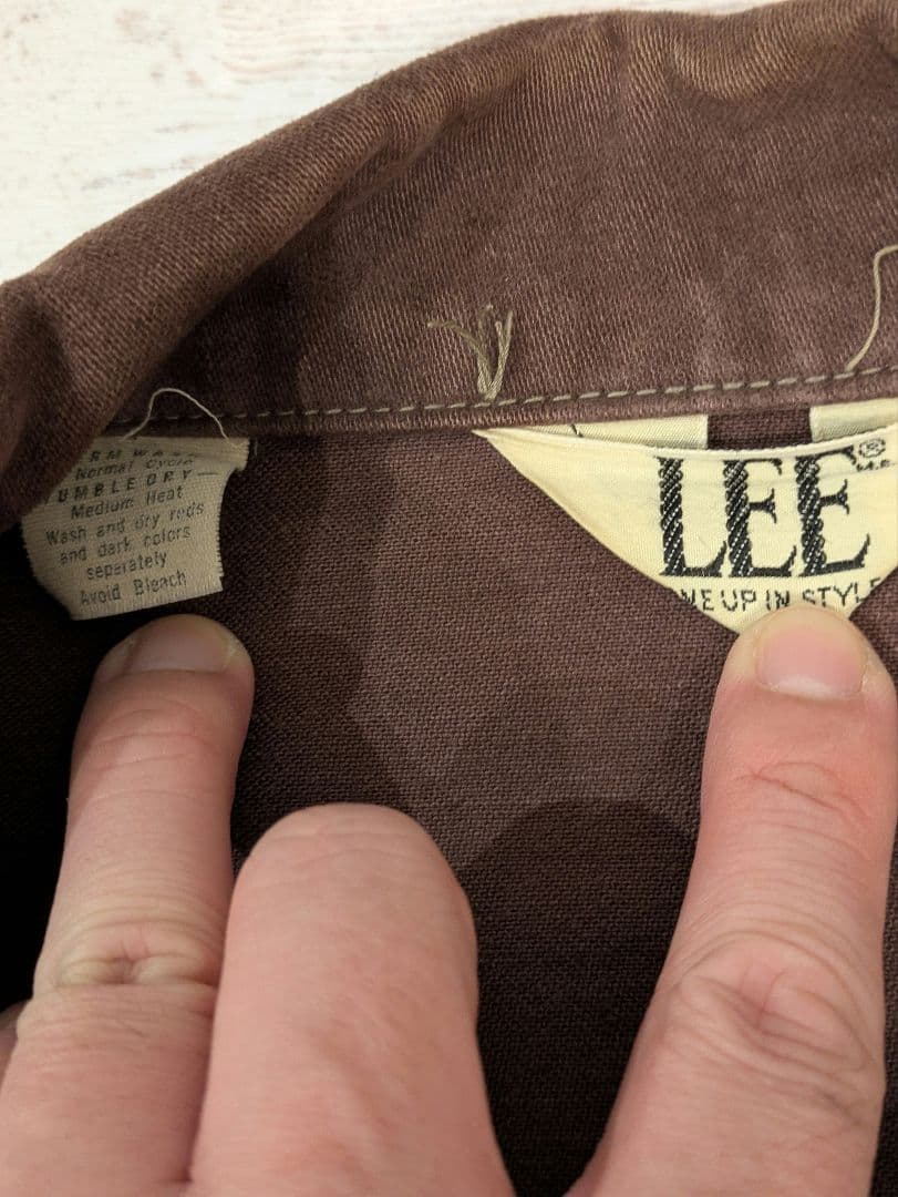 Lee リー　70s ヴィンテージ モールスキン トラッカージャケット