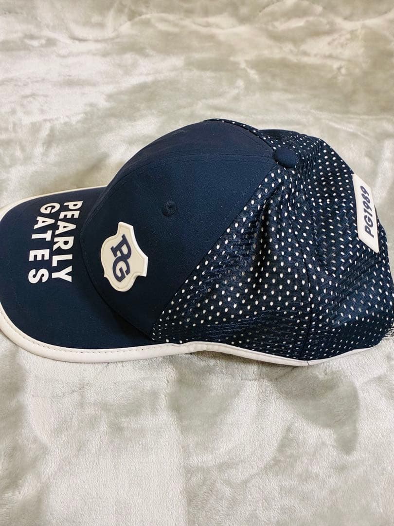 ★お得・セット販売★PEARLY GATES ポロシャツ&キャップ ネイビー♪