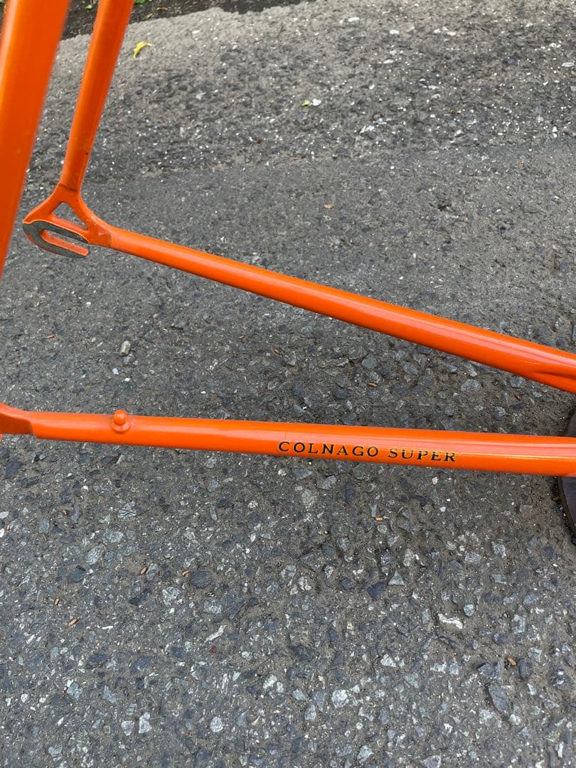 エディメルクス78年コルナゴ　スーパー希少ロードバイクフレームBB.ヘッドパーツ