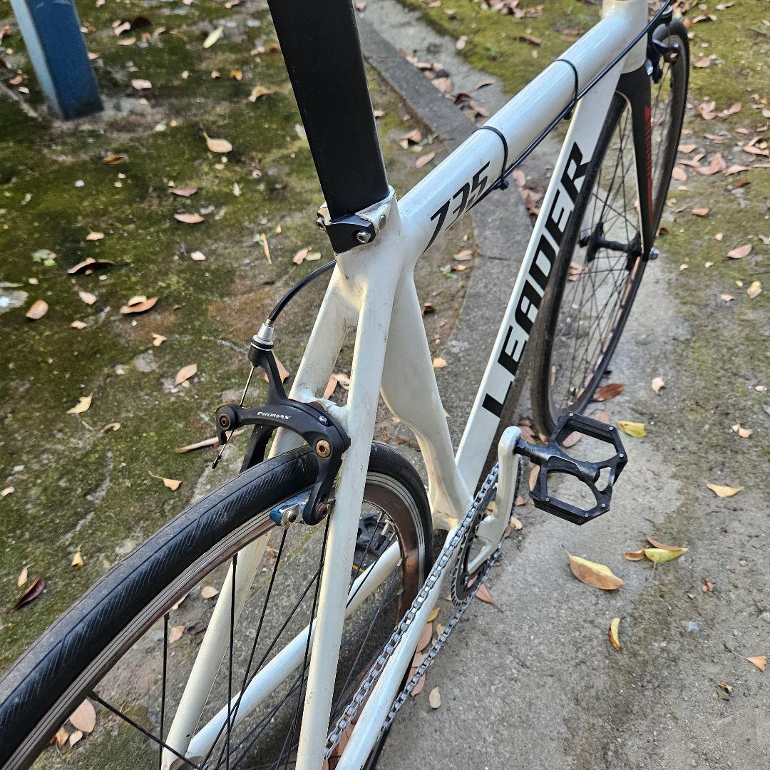 リーダーバイク　735　xs　カーボンフォーク新品　フリー　通勤　通学