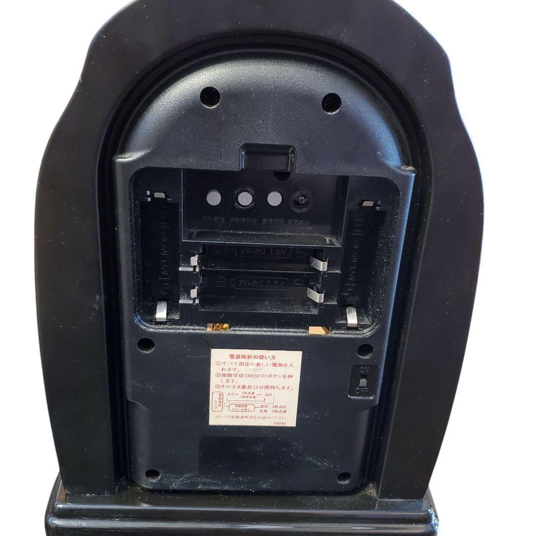 電波置時計 RHYTHM 4RY678HG スワロフスキー付き