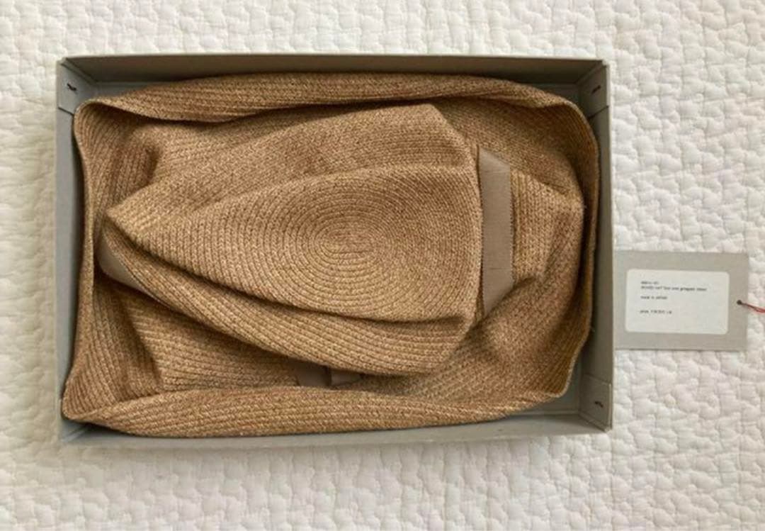 マチュアーハ　mature ha. BOXED HAT 11cm brim