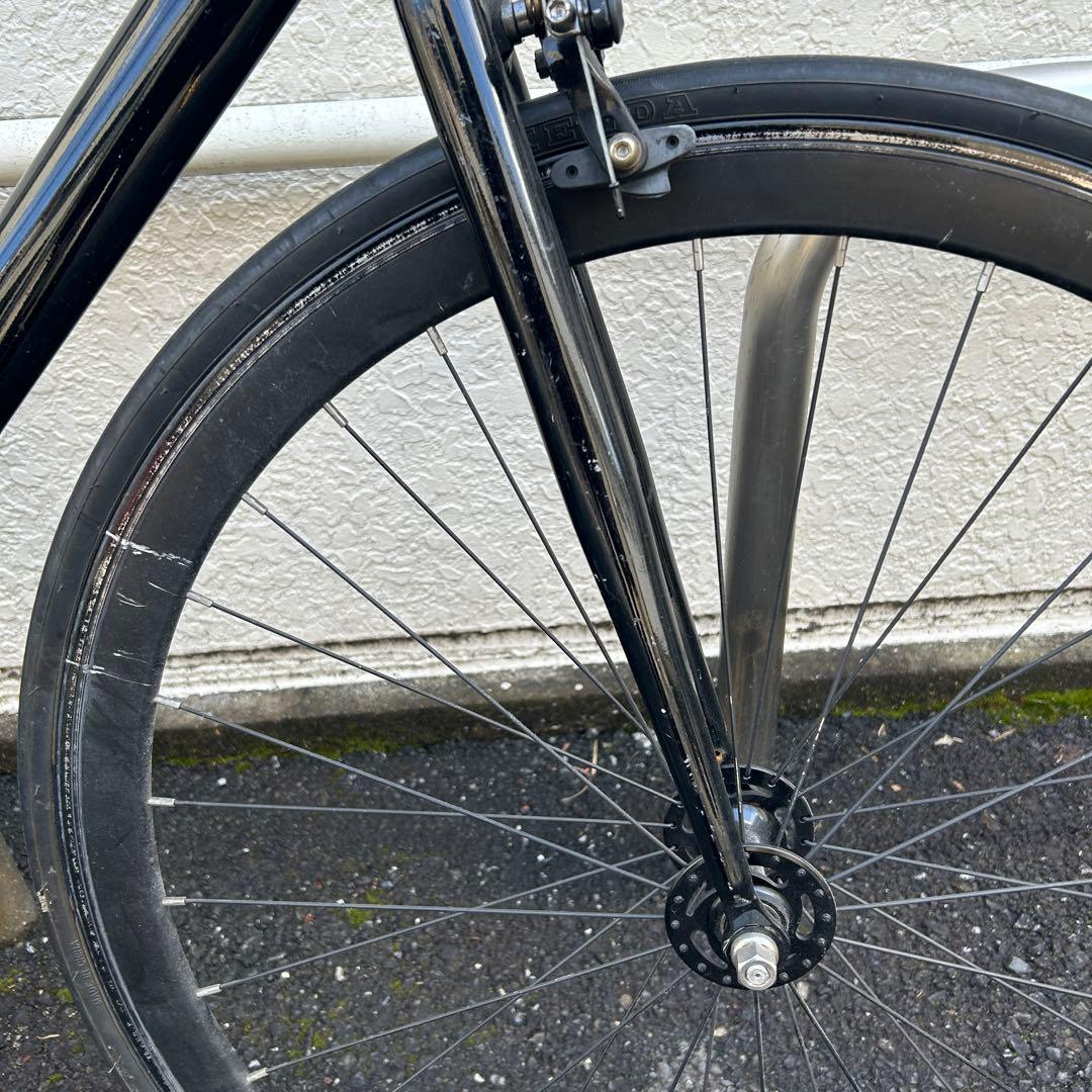 自転車本体 LEADER - Angelino PTG Black size M