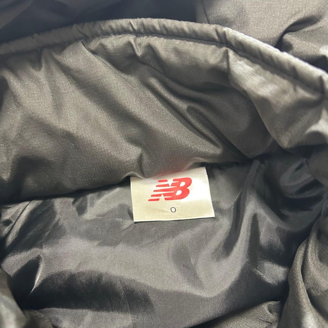 洗える♪new balance ベンチコート　フード付 取外可　ユニセックスXL