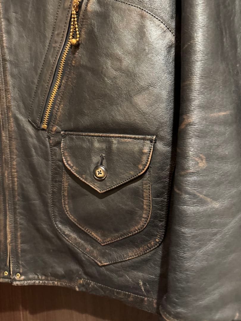 ☆激レア☆エゴトリッピング　レザージャケット　クライミー