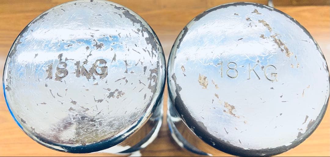 ivanko 回転式　ダンベル　18kg 2個